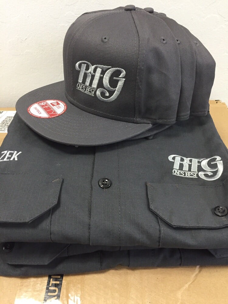 Embroidered workwear set