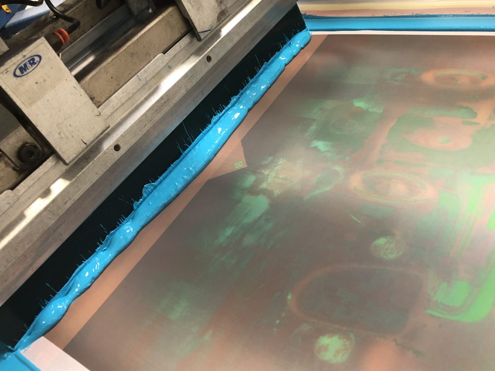 M&R Sportsman blue ink detail